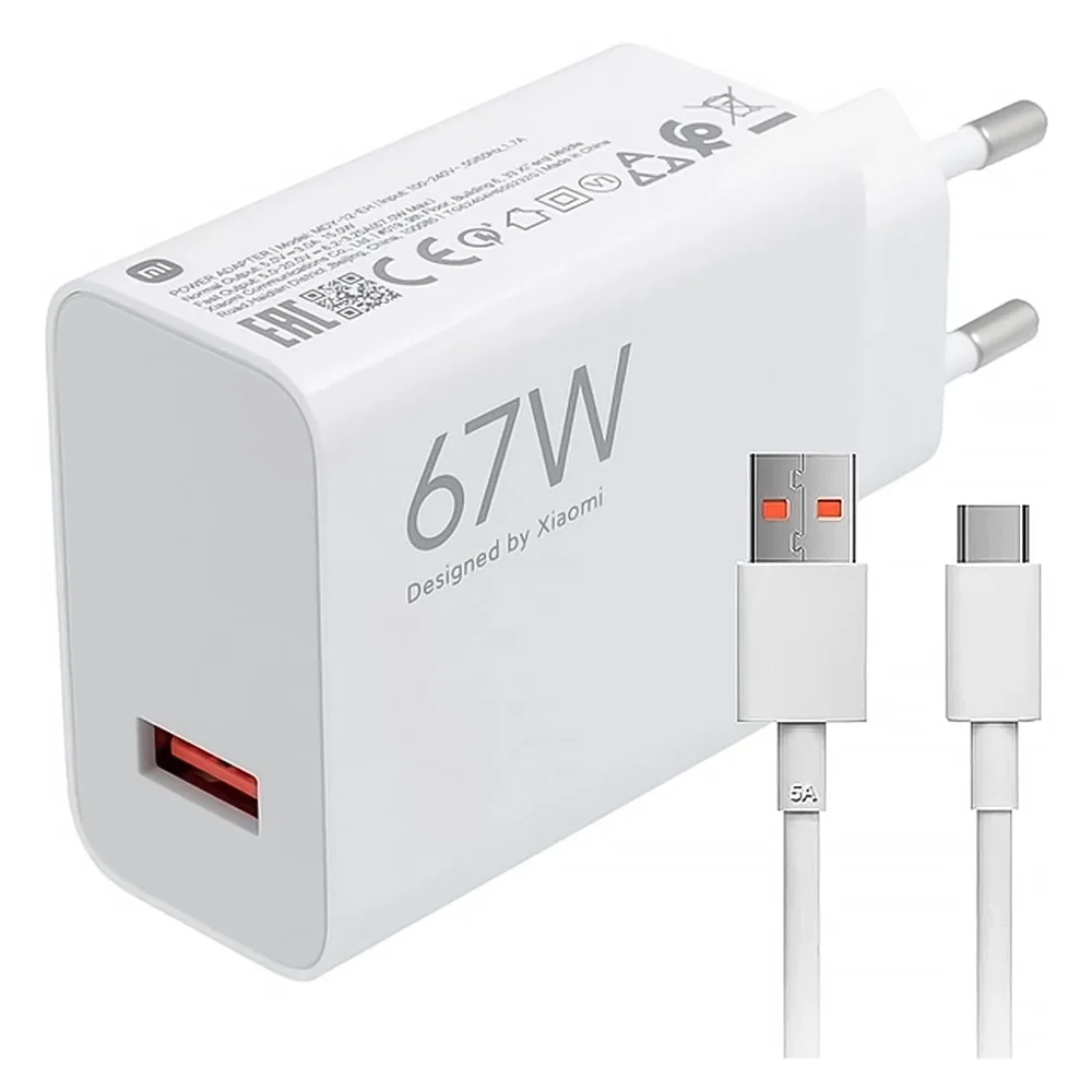 CARREGADOR ORIGINAL 67W